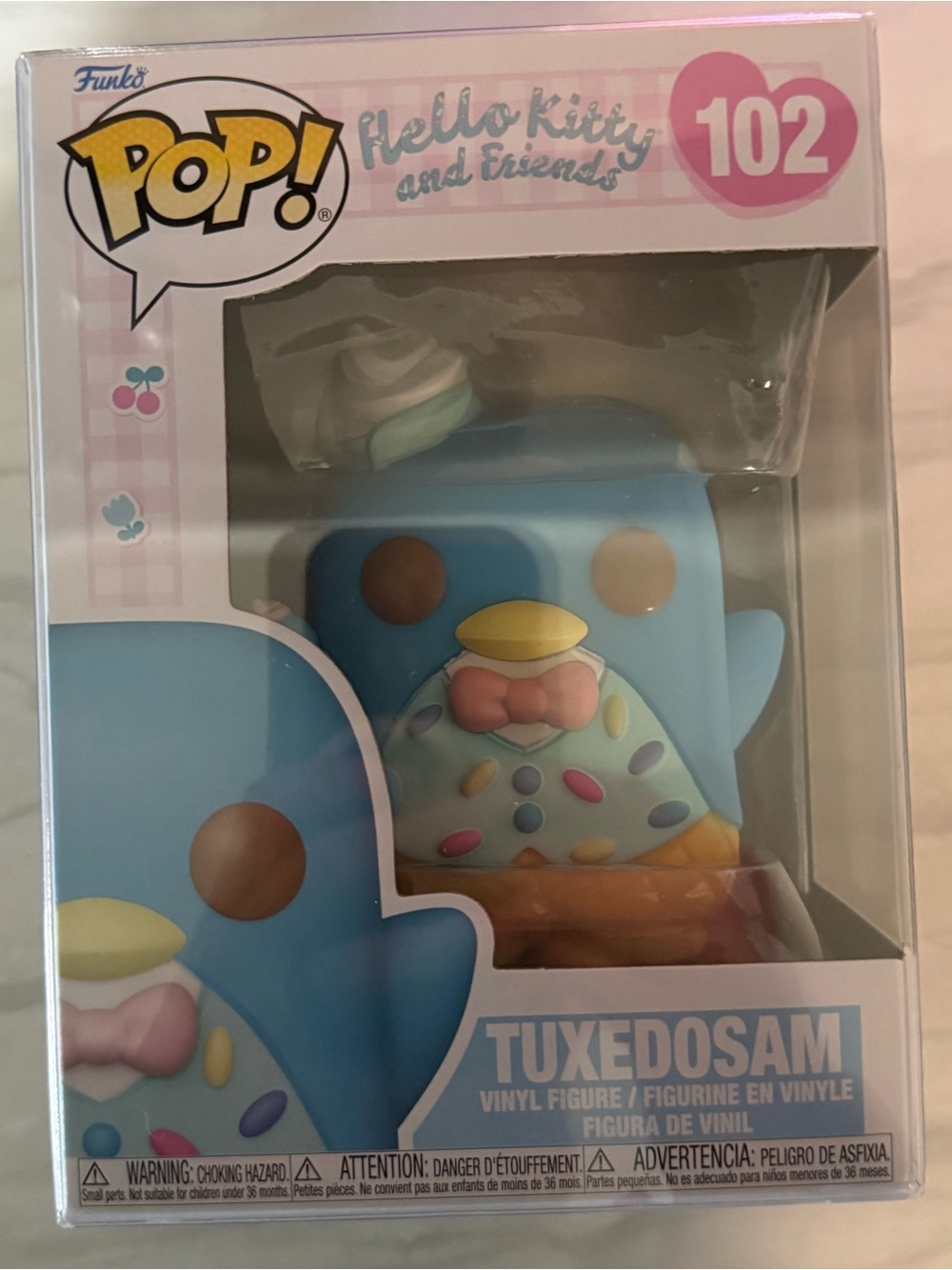Funko Pop! Tuxedosam Vinyl Figure - Light Blue with Pastel Accents